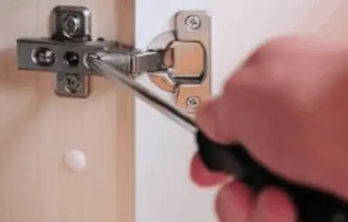 How to Adjust Old Cabinet Door Hinges